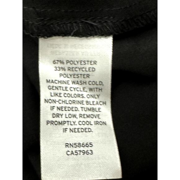 Halogen Blouse Surplice V-Neck Cap Sleeves Lightweight Black Women's Small NWT - Picture 10 of 10